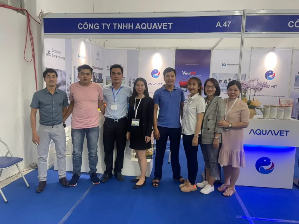 CÔNG TY AQUAVET THAM GIA HỘI TRỢ TRIỂN LÃM QUỐC TẾ CÔNG NGHỆ NGHÀNH TÔM VIỆT NAM #16